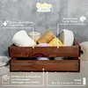 Creative Deco 3 x Holzkiste Wenge | 40 x 30 x 15 cm | Produktbild-Vorschau 4