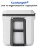 Brisby Kühlbox 45 l – Mobil – 4 Kühlelemente – Mobil – Weiß Produktbild-Vorschau 13