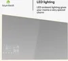 Infrazářič Blumfeldt 600 W – nástěnný, Smart Mirror s LED Náhled obrázku produktu 4
