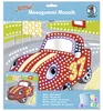 Moosgummi Mosaik Glitter Rennwagen Produktbild-Vorschau 1