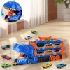 OKWISH Spielfahrzeuge, Kinder Dinosaurier Rennbahn Set mit Produktbild-Vorschau 4