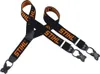 A pair of black Stihl suspenders with orange branding, laid out on a white background. Produktbild-Vorschau