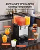 VEVOR Elektrický dávkovač nápojů, 2 x 10 litrů, 7-12 °C, Náhled obrázku produktu 4