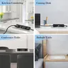 Einbausteckdose mit 2-Fach + Intelligenter USB A Ladeport, Produktbild-Vorschau 3