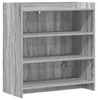 vidaXL Dressoir, grijs Sonoma, 75 x 36 x 80 cm, houtvezel Productafbeelding-voorbeeld 2