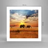 Poster - Poster ohne Rahmen - Elefanten Safari Dschungel Produktbild-Vorschau 4