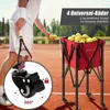 GOPLUS Tenniswagen klappbar, tragbarer Ballwagen mit Produktbild-Vorschau 5