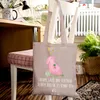 Mr. & Mrs. Panda Tote Bag Herzen Vertrauen - Braun Pastell Produktbild-Vorschau 4