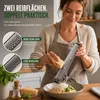 Parmesanreibe Küchenreibe Edelstahl 2in1 Fein & Grob Produktbild-Vorschau 3