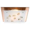 Globo Lighting stropní svítidlo kovově bílé, sklo Náhled obrázku produktu 2