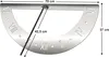 A silver sundial with Roman numerals, shown against a white background. Produktbild-Vorschau