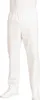 A person wearing white pants and white sneakers. Produktbild-Vorschau