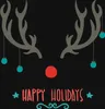 Happy Holiday Rudolph rote Nase - Weihnachten Produktbild-Vorschau 3