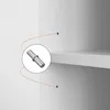 A close-up view of a shelf support pin inside a cabinet or wardrobe. Produktbild-Vorschau