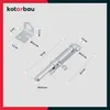 KOTARBAU® Bolzenriegel Schieberiegel klein 100 mm Weiß Produktbild-Vorschau 6