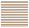 vidaXL Doppelrollo Sandbraun 160x150 cm Stoffbreite 155,9 Produktbild-Vorschau 8
