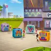 A street scene with several LEGO Friends play cubes and mini-doll figures. Náhľad obrázku produktu