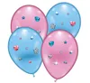 4 Ballons DIY hellblau rosa Produktbild-Vorschau 3