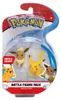 Pokémon Battle Figuren - Pikachu und Evoli (5cm) Produktbild-Vorschau 2