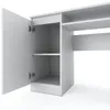 STIV Möbel | Biurko 90x50x77 cm Biały Mat | Z półką na Podgląd zdjęcia produktu 3