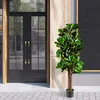 Sztuczna roślina 150 cm, sztuczne drzewo z 6 pniami i 180 Podgląd zdjęcia produktu 5
