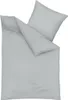 A folded duvet cover and pillowcase set, laid flat on a white background.