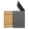 Flieks Mülltonnenbox 2st, Mülltonnenschrank mit für 4 Produktbild-Vorschau 10