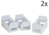 WENKO Haushalts-Organizer 6er Set, aus Kunststoff Produktbild-Vorschau 1