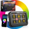 Panel przełączników RGB 6 przycisków Sterowanie za pomocą Podgląd zdjęcia produktu 4