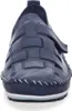 Gemini Damen Slipper Leder Flechtoptik Klettverschluss Produktbild-Vorschau 24