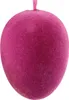 Bunte beflockte Ostereier zum Aufhängen 8 cm 8er-Set für Produktbild-Vorschau 2