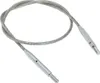 A close-up studio shot of a metal cable with threaded ends. Produktbild-Vorschau
