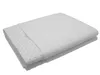 A folded white mattress protector is shown on a white background. Produktbild-Vorschau