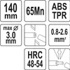 YATO Abisolierwerkzeug YT-22640 140mm Produktbild-Vorschau 5