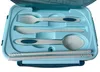 Lunchbox mit Fächern für Besteck Produktbild-Vorschau 2