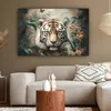 MuchoWow® - Leinwandbilder - Tiger - Schmetterlinge - Tiere Produktbild-Vorschau 5