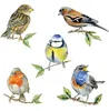 Ambiente Serviette 33 Vogelarten weiß Produktbild-Vorschau 3