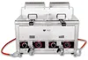 Beeketal Gastronomie Gas Friteuse Fritteuse , Produktbild-Vorschau 3