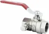 Kugelhahn 3/4" mit Entleerung Hebelgriff Messing Produktbild-Vorschau 2