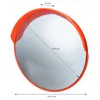 ECD Germany Dopravní zrcadlo s otočným držákem, Ø 30 cm, Náhled obrázku produktu 6