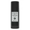 A black spray can of deodorant with a white label. Produktbild-Vorschau