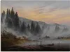 ARTland Leinwandbild Der Morgen Größe: 120x90 cm Produktbild-Vorschau 1