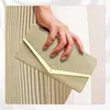 Elegante Damen-Abendtasche mit Glitzer, Gold, Kunststoff, Produktbild-Vorschau 8