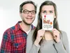 Mr. & Mrs. Panda Postkarte 2001 Geburtstag - Weiß - Produktbild-Vorschau 4