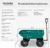 tectake® Gartenwagen Cubbi Belastbarkeit 120 kg Produktbild-Vorschau 5