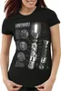 style3 Laserschwert Blaupause Damen T-Shirt jedi Produktbild-Vorschau 1