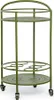 Carrello di servizio Av Kelsie verde oliva Ø45 Anteprima dell’immagine prodotto 2