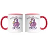 Einhorn Tasse Rot als Geschenk zur Einschulung Schulbeginn Produktbild-Vorschau 3