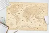 MuchoWow® Schreibtischunterlage Weltkarte - Retro - Tiere Produktbild-Vorschau 5