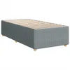 Boxspringbett mit Matratze Hellgrau 90x200 cm Stoff Produktbild-Vorschau 10